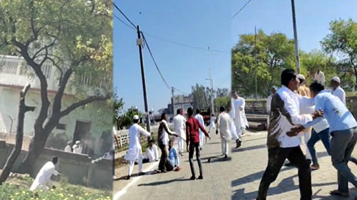 मेरठ में नमाज के बाद भिड़े दो पक्ष, सफेद कपड़ों पर खूब उछाला कीचड़; मारपीट-पथराव व फायरिंग